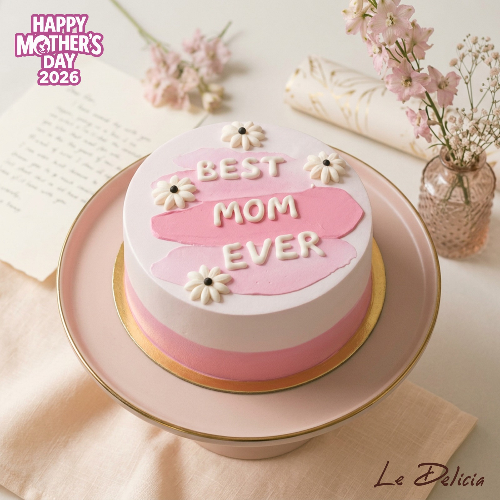 Customize Mother's Day Cake